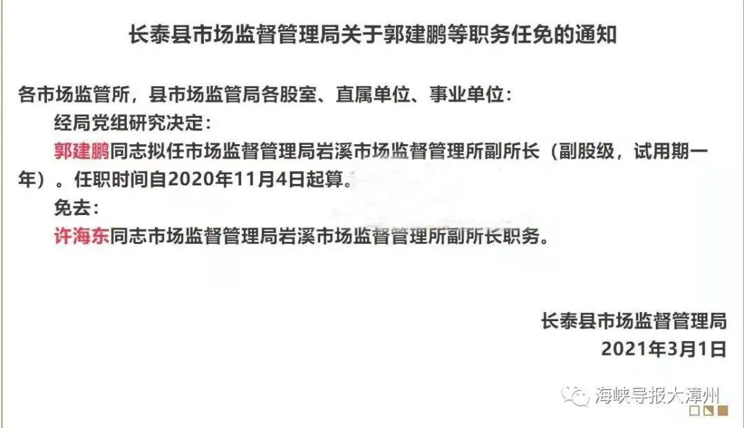 龙海市最新人事调整，重塑未来，激发新活力